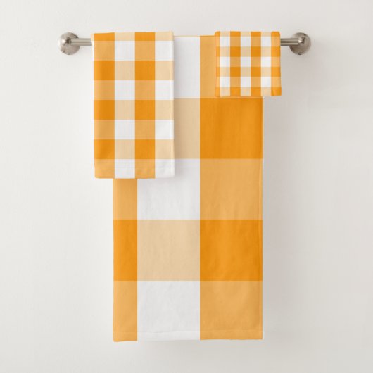 Buffalo Karo - Orange Citrus Badtuch Set (Insitu)
