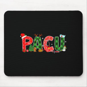 Buffalo Karo Pacu Krankenschwester Weihnachtsbaum Mousepad
