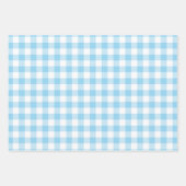 Buffalo Karo Pattern Set Holiday Geschenkpapier Set (Vorderseite 3)