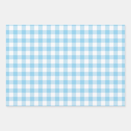 Buffalo Karo Pattern Set Holiday Geschenkpapier Set (Vorderseite 3)