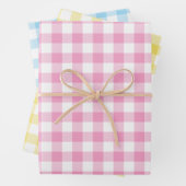 Buffalo Karo Pattern Set Holiday Geschenkpapier Set (Beispiel)