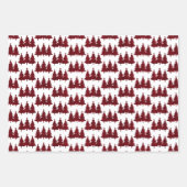 Buffalo Karo Pet Foto Weihnachten Geschenkpapier Set (Vorderseite 2)