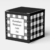 Buffalo Karo - Schwarz und Weiß Classic Geschenkschachtel (Vorderseite)
