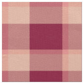 Buffalo-Karo trendy moderne Karos rot Stoff (Nahaufnahme)