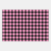 Buffalo Karo Wrapping Paper Sheets Geschenkpapier Set (Vorderseite)