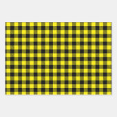 Buffalo Karo Wrapping Paper Sheets Geschenkpapier Set (Vorderseite 3)