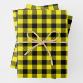Buffalo Karo Wrapping Paper Sheets Geschenkpapier Set (Beispiel)