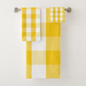 Buffalo Karo - Yellow Mustard Bath Handtuch Set (Insitu)