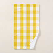 Buffalo Karo - Yellow Mustard Bath Handtuch Set (Handtuch)