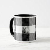 Buffalo Karos Custom Foto Tasse (Vorderseite Links)