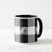 Buffalo Karos Custom Foto Tasse (VorderseiteRechts)