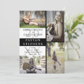 Buffalo Karos Foto Black | Weißer Abschluss Ankündigung (Stehend Vorderseite)