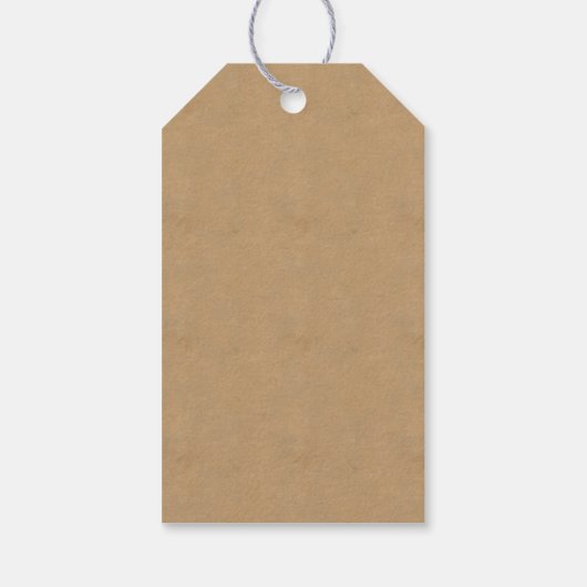 Buffalo Kraft Paper Joy & Peace ID599 Geschenkanhänger (Rückseite)