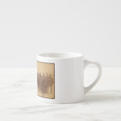 Buffalo-Krieger: Amerikanische Kampferei Espressotasse (Rechts)