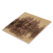 Buffalo-Krieger: Amerikanische Kampferei Fliese (Seite)