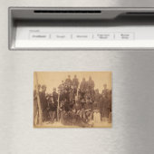 Buffalo-Krieger: Amerikanische Kampferei Magnet (In Situ (Geschirrspüler))