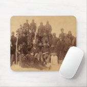 Buffalo-Krieger: Amerikanische Kampferei Mousepad (Mit Mouse)