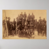 Buffalo-Krieger: Amerikanische Kampferei Poster (Vorne)