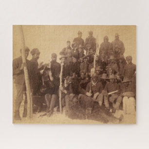 Buffalo-Krieger: Amerikanische Kampferei Puzzle