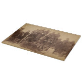 Buffalo-Krieger: Amerikanische Kampferei Schneidebrett (Ecke)