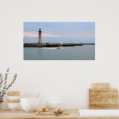 Buffalo Lake Erie Lighthouse Poster (Küche)