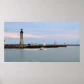 Buffalo Lake Erie Lighthouse Poster (Vorne)