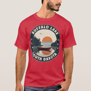 Buffalo Lake South Dakota Sunset T-Shirt