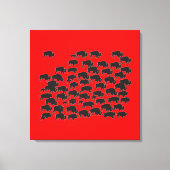 Buffalo Leinwanddruck (Vorderseite)