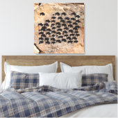 Buffalo Leinwanddruck (Insitu (Schlafzimmer))