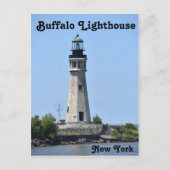 Büffalo-Leuchtturm Postkarte (Vorderseite)
