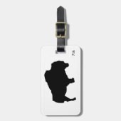 Buffalo-Liebe 27 Gepäckanhänger (Vorderseite vertikal)