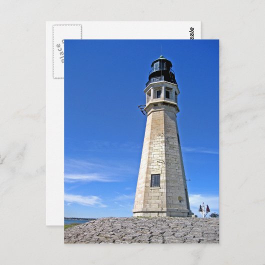 Buffalo Lighthouse Postcard Postkarte (Vorne/Hinten)