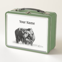 Buffalo Lunch Box - Custom Safari Geschenk