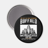 Buffalo Magnet (Vorderseite/Rückseite)