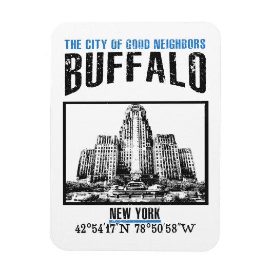 Buffalo Magnet (Vertikal)