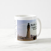 Buffalo Main Lighthouse, New Yorker Tasse (VorderseiteRechts)