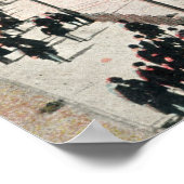 Buffalo, Main St. mit Blick nach Norden, 1907 Poster (Ecke)