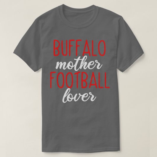 Buffalo Mama Buffalo Mutter Lover T-Shirt (Design vorne)