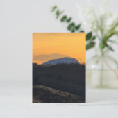 Buffalo Mountain bei Sonnenuntergang Postkarte (Stehend Vorderseite)