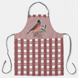 Buffalo-Musterfeder-Schürze Schürze