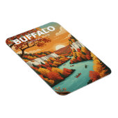 Buffalo National River Arkansas Magnet (Rechte Seite)