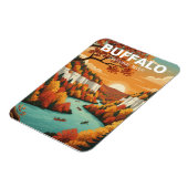 Buffalo National River Arkansas Magnet (Linke Seite)