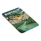 Buffalo National River Arkansas Magnet (Rechte Seite)