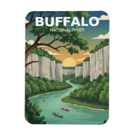 Buffalo National River Arkansas Magnet
