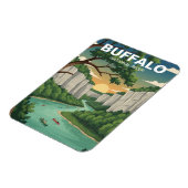 Buffalo National River Arkansas Magnet (Linke Seite)
