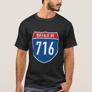 Buffalo New York Buffalo Ny Highway Interstate Sig T-Shirt