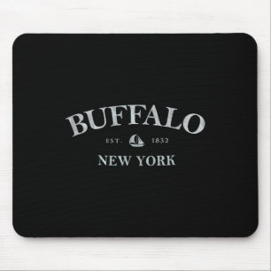 Buffalo New York _ Buffalo Ny Segelboot  Mousepad