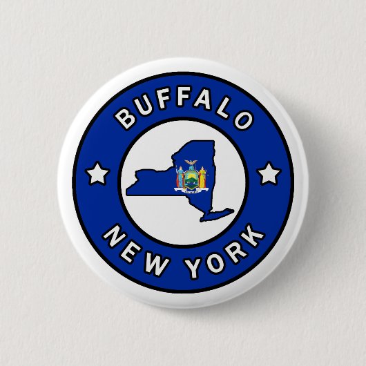 Buffalo New York Button (Vorderseite)