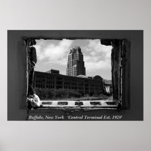 Buffalo, New York 'Central Termi... Poster