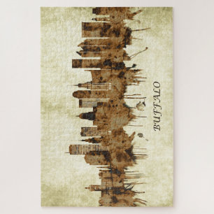 Buffalo New York Cityscape Puzzle